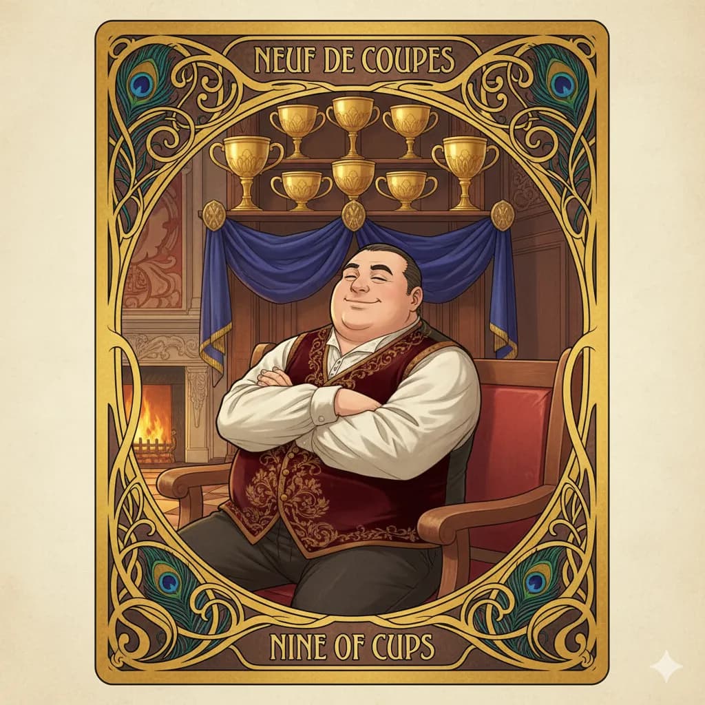 Nine of Cups