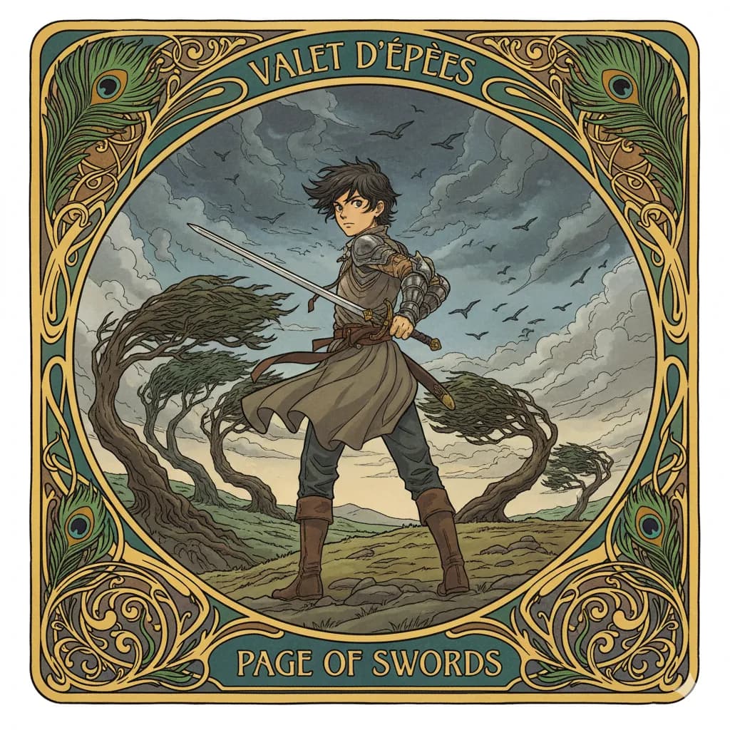 Page of Swords